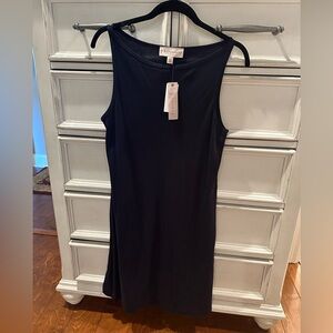 Philosophy Dresses Womens Navy Blue Sleeveless Tank Dress L G NWT